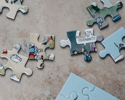 comment coller un puzzle